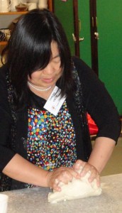 Janet makes cha sui bao