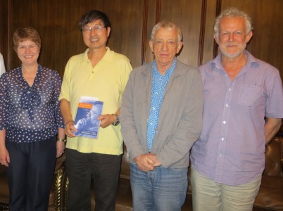 NZCFS delegation to Shanghai Writers Assoc, 2013