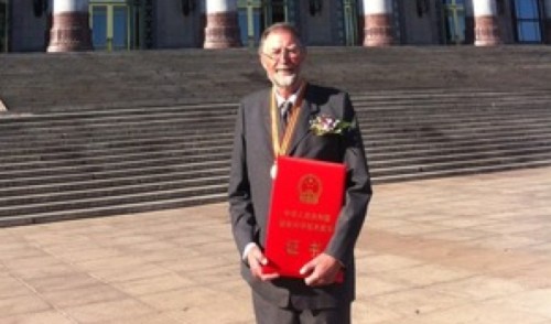 AgResearch senior scientist Dr Phil Rolston has been honoured with China's highest award for foreign scientists. © NZ Herald