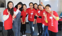 Our wonderful teachers, from left to right:  Alyssa (Juan Du), Gina, (Qianlan Zhou), Wendy (Jing Wen),  Jing (Jing Liu), Connie (Gaixiang Liu) and Yang (Yang Liu).