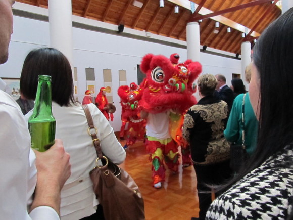Lion Dance at the Launch of the Rotorua Chinese Community Chamber of Commerce