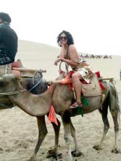Camet ride – Mingsha shan