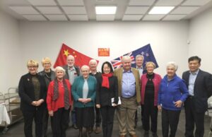 Nelson Branch Executive and Life Members with the Consul General.
