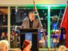 National President Chris Lipscombe speaking at Auckland dinner