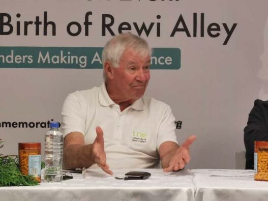 Pat Alley talks about Rewi, his family and life in China